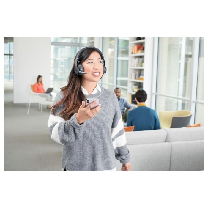 Logitech Zone Wireless UC Auriculares Inalámbricos para Oficina/Centro de Llamadas, On Ear, Grafito, Optimizados para Unified Communications (UC) Logitech Zone Wireless UC Auriculares Inalámbricos para Oficina/Centro de Llamadas, On Ear, Grafito, Optimizados para Unified Communications (UC)