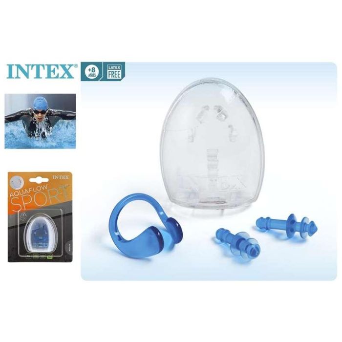 Intex Tapones para oidos y clip nasal (+ 8 años) 2