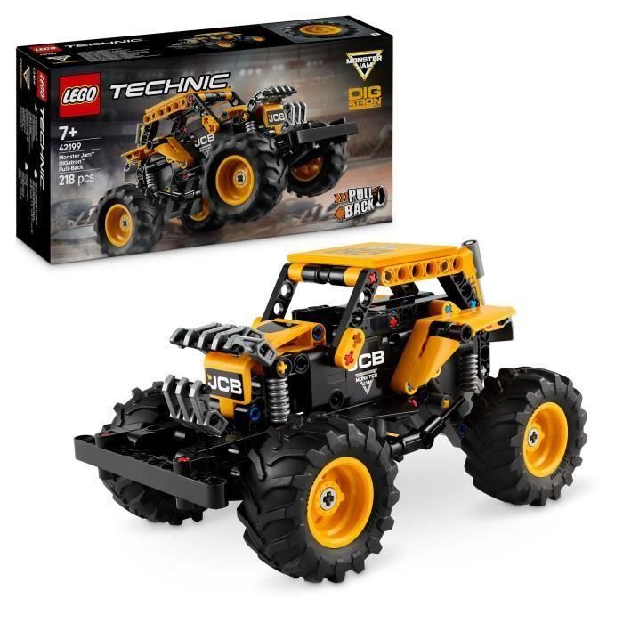Lego Monster Jam Digatron Technic: Juego de Construcción con Motor de Carga Manual para Niños de 7 Años en Adelante Lego Monster Jam Digatron Technic: Juego de Construcción con Motor de Carga Manual para Niños de 7 Años en Adelante