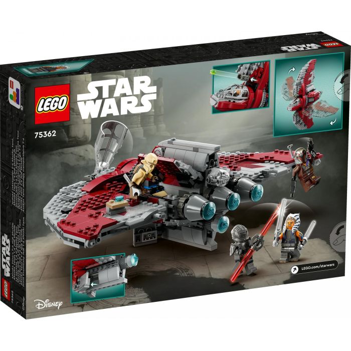 LEGO 75362 Star Wars Lanzadera T-6 de Ahsoka Tano, Barco lanzador de pernos, 4 personajes 8 LEGO 75362 Star Wars Lanzadera T-6 de Ahsoka Tano, Barco lanzador de pernos, 4 personajes 8