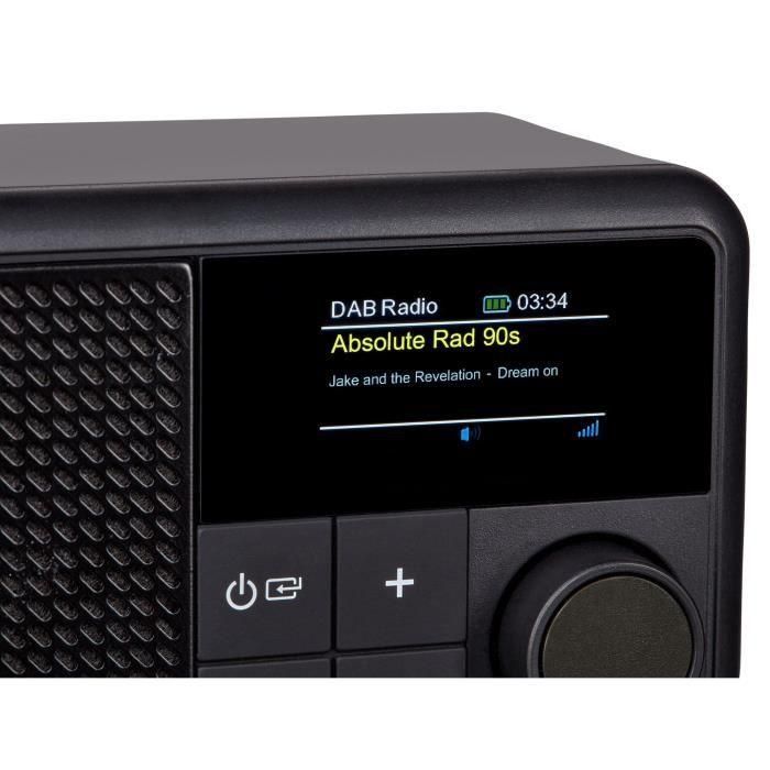Mini radio - MEDION - DAB/FM - Mono 2W RMS - Negro 3
