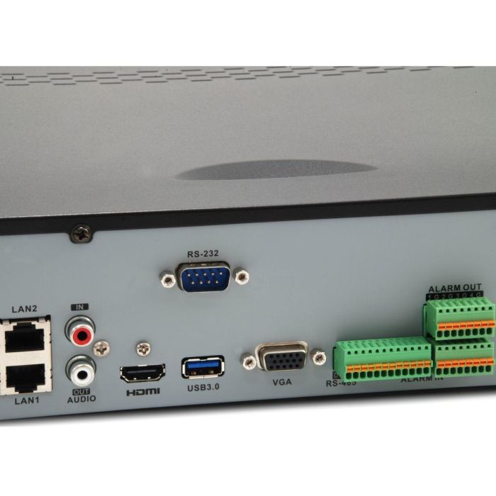 Level One NVR-1332 - Grabador de Video en Red (NVR) de 32 Canales con Compresión H.265 para Vigilancia IP 3