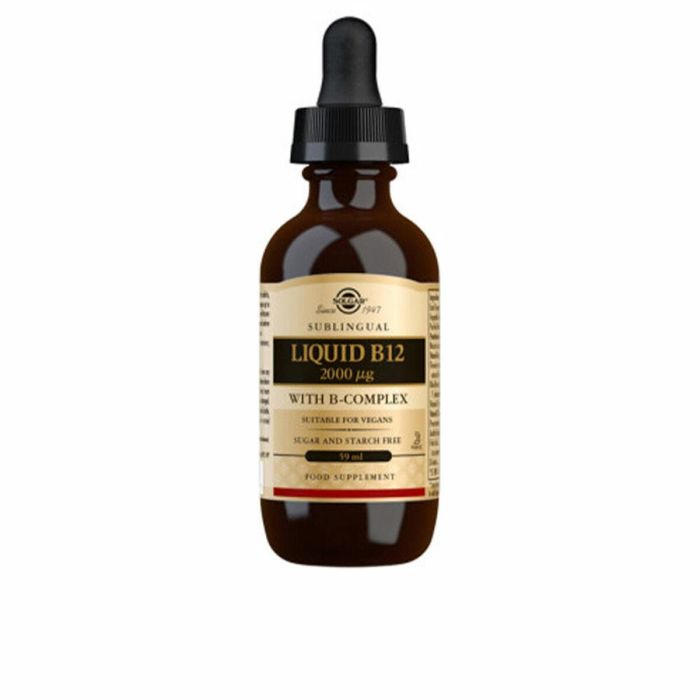 Solgar Vit B-12 Líquida Con B-Complex 2000Mcg. Solgar Vit B-12 Líquida Con B-Complex 2000Mcg.
