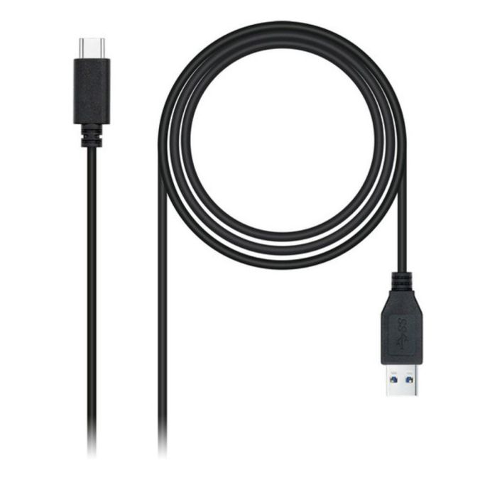 Cable USB a Mini USB NANOCABLE 10.01.4000 (0,5M) Negro 0 Cable USB a Mini USB NANOCABLE 10.01.4000 (0,5M) Negro 0