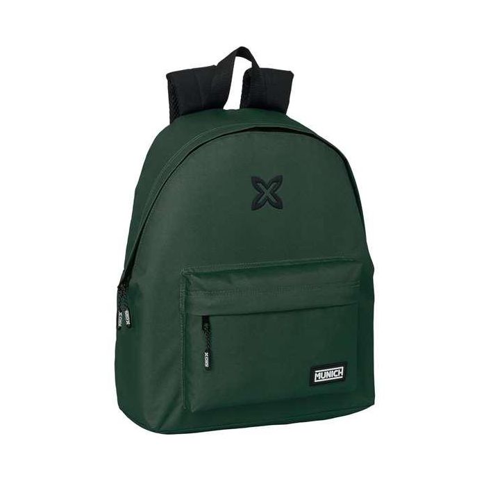 Safta Mochila de basicos "verde" 33x42x15 cm 0 Safta Mochila de basicos "verde" 33x42x15 cm 0