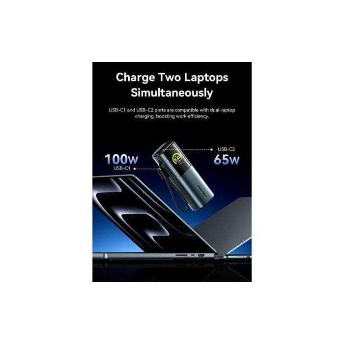 Powerbank 20000mAh Vention FKFH0/ 165W/ Gris 4 Powerbank 20000mAh Vention FKFH0/ 165W/ Gris 4