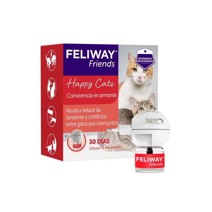 Feliway Friends Difusor+Rec 48 mL