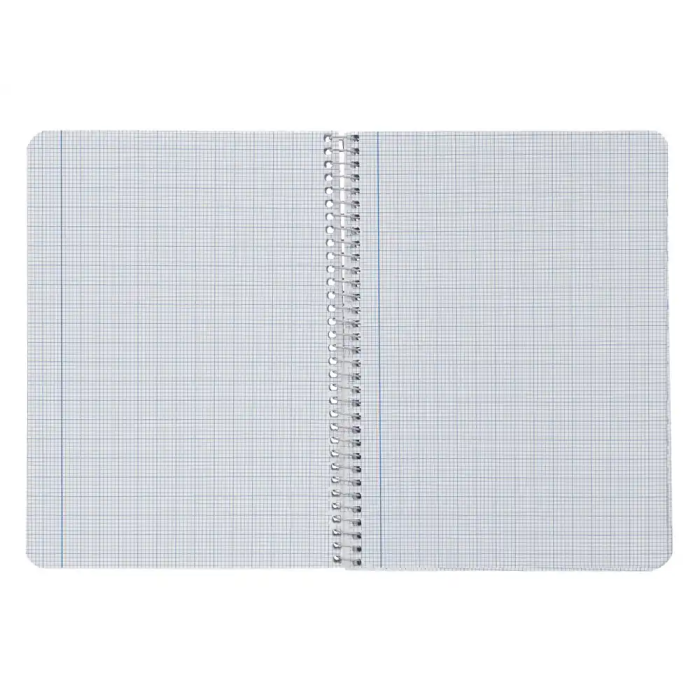 Liderpapel Cuaderno espiral A5 Witty Tapa Dura 80 Hojas 90gr Milimetrado Colores Surtidos 7