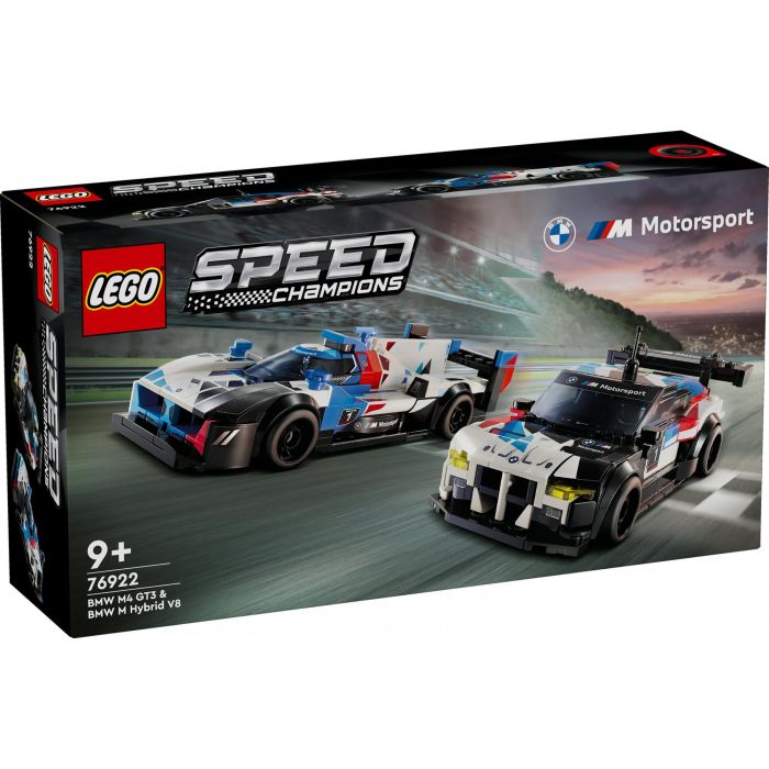 LEGO 76922 Coches de Carreras Speed Champions BMW M4 GT3 y BMW M Hybrid V8 9 LEGO 76922 Coches de Carreras Speed Champions BMW M4 GT3 y BMW M Hybrid V8 9