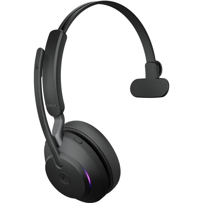 Jabra Evolve2 65 Mono MS + Link 380c Auriculares Inalámbricos Bluetooth USB-C MS Teams Negro 1