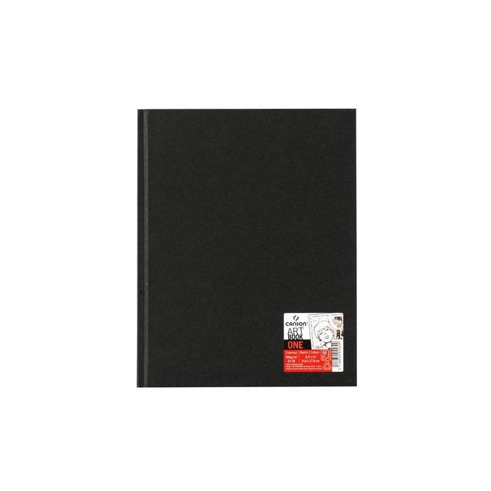 Cuaderno De Dibujo Guarro-Canson One Art Book Cosido Liso Tapa Dura 216X279 Mm 100G 98H (Set de 6)