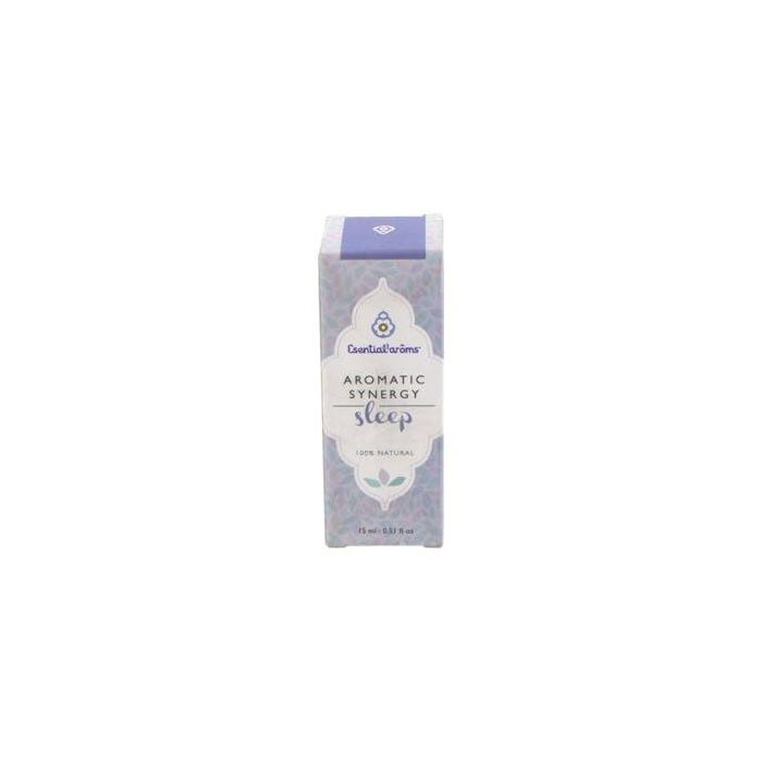 ESENTIAL AROMS Sinergia Aromática Sueño 15ml - Facilita Respiración y Concilia el Sueño con Eucalipto, Pino, Lavanda
