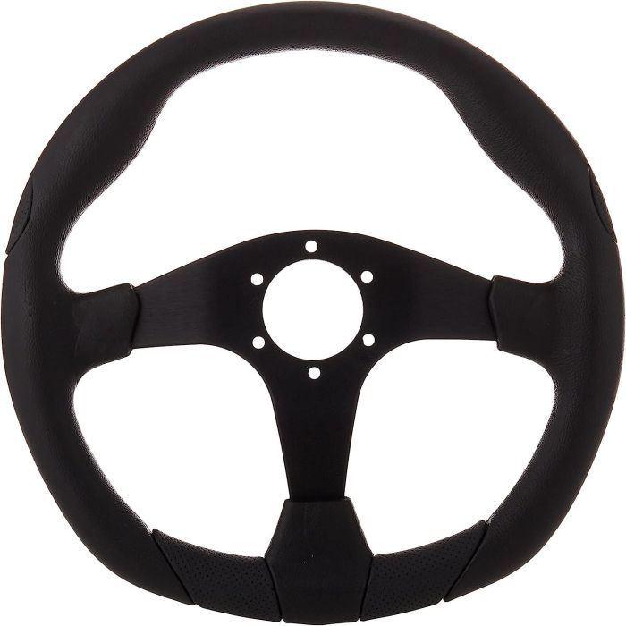 Volante Momo Quark 350 mm Piel Negra MOMVQUARK350BLKR 5 Volante Momo Quark 350 mm Piel Negra MOMVQUARK350BLKR 5