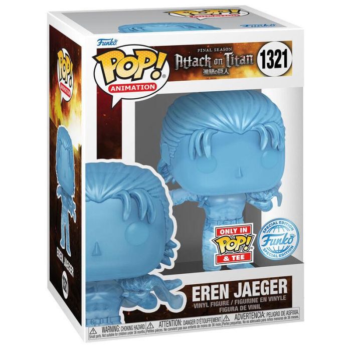 Set figura POP & Tee Attack on Titan Eren Exclusive 1