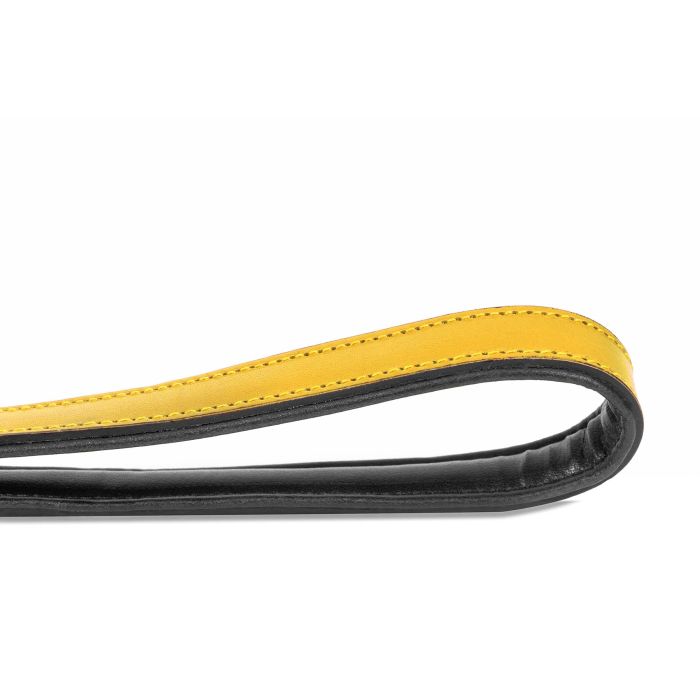 Gloria Correa Piel Auténtica Acolchada para Perro 100 cm x 18 mm, Suave, Mosquetón Robusto Retráctil, 3 Capas, Cosido Reforzado 1 Gloria Correa Piel Auténtica Acolchada para Perro 100 cm x 18 mm, Suave, Mosquetón Robusto Retráctil, 3 Capas, Cosido Reforzado 1
