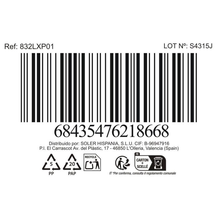 La Mediterranea Vaso Sidari 270 cc Mora - Colección Sidari (48 Unidades) 4