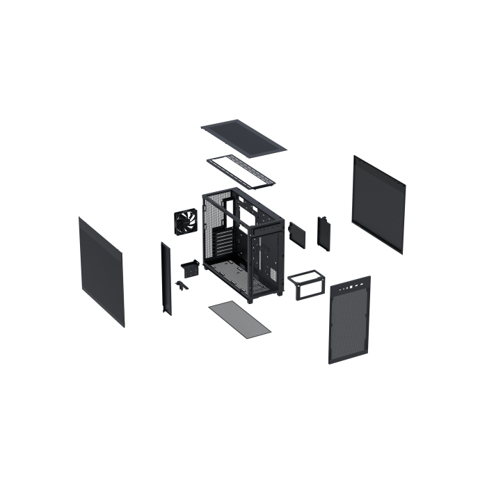 Asus Prime Ap303 Mesh Midi Tower Negro 13