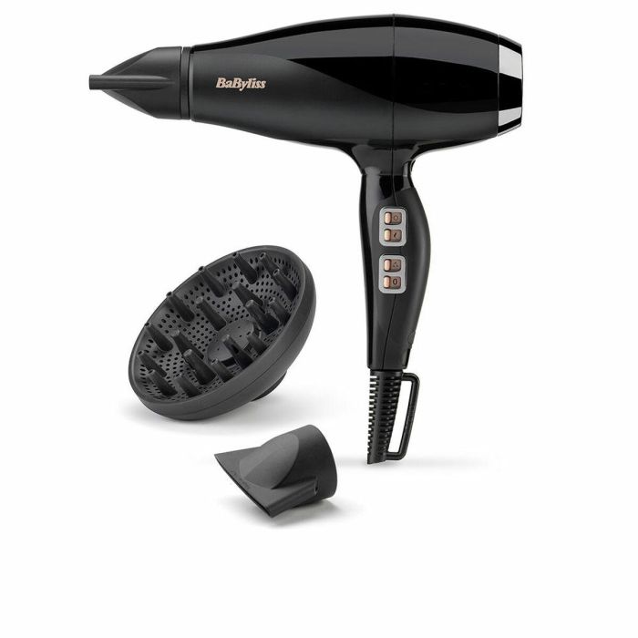 BaByliss 6716DE Secador de Pelo Profesional Air Power 2300W | Tecnología Iónica y Cerámica Antiencrespamiento, 122 km/h, con Difusor 6 BaByliss 6716DE Secador de Pelo Profesional Air Power 2300W | Tecnología Iónica y Cerámica Antiencrespamiento, 122 km/h, con Difusor 6