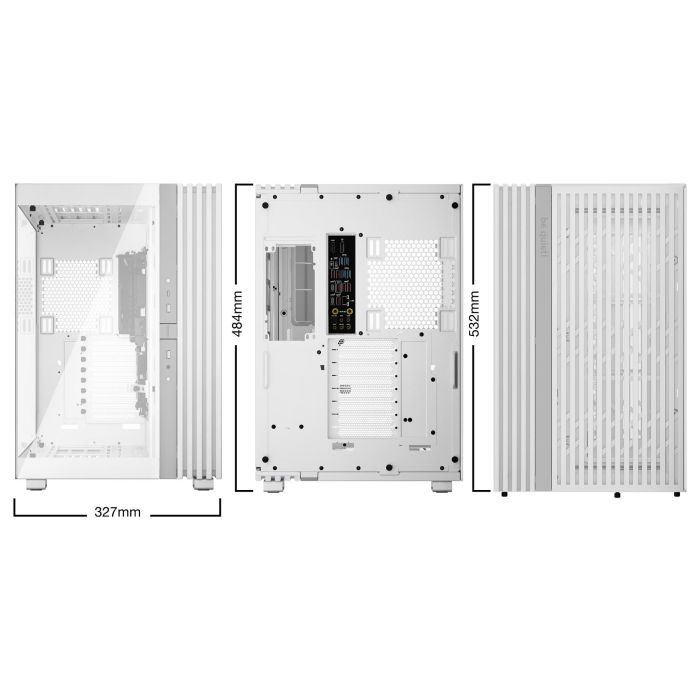 be quiet! Light Base 900 DX Torre PC Full Tower Blanca ATX EATX Micro ATX Mini-ATX XL-ATX ABS Vidrio Acero Juego Iluminación RGB