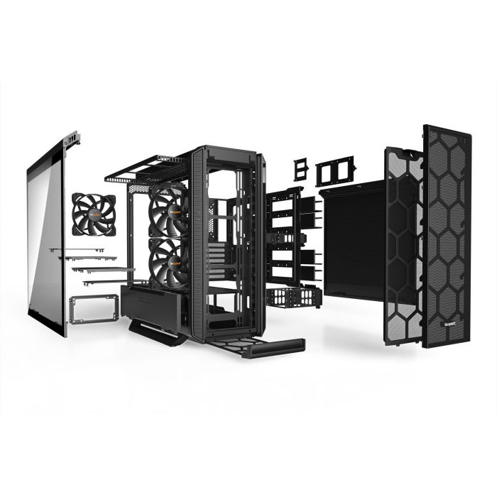 be quiet! Silent Base 802 Window Black, Midi Tower PC Gaming con Ventana Lateral y Panel de Vidrio Templado 6