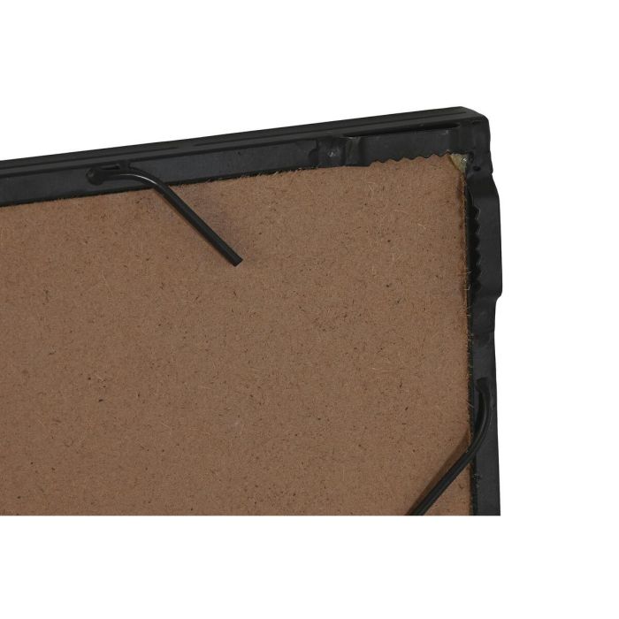 Espejo de pared Home ESPRIT Negro 90 x 2 x 90 cm 1 Espejo de pared Home ESPRIT Negro 90 x 2 x 90 cm 1