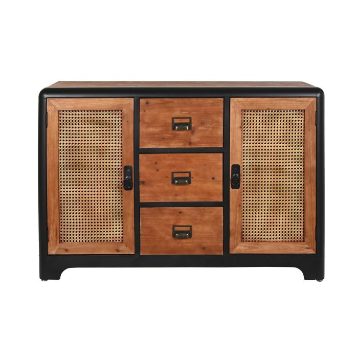 Buffet Loft DKD Home Decor Marron Oscuro Gris Oscuro 40 x 79 x 120 cm 5 Buffet Loft DKD Home Decor Marron Oscuro Gris Oscuro 40 x 79 x 120 cm 5