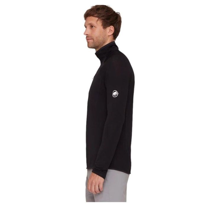 Chaqueta Deportiva para Hombre Mammut Aenergy Light Ml Half Zip Pull Negro 1