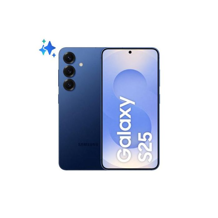 Smartphone Samsung Galaxy S25 6,2" Qualcomm Snapdragon 8 Elite 12 GB RAM 128 GB Azul marino Smartphone Samsung Galaxy S25 6,2" Qualcomm Snapdragon 8 Elite 12 GB RAM 128 GB Azul marino