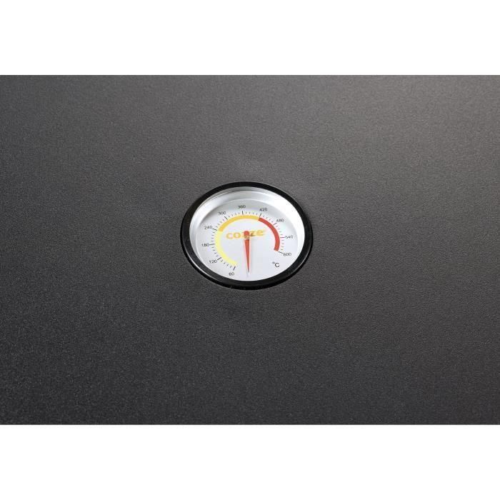 Cozze 90426 Horno de pizza a gas 17 Giratorio con Termómetro y Puerta Integrados 4