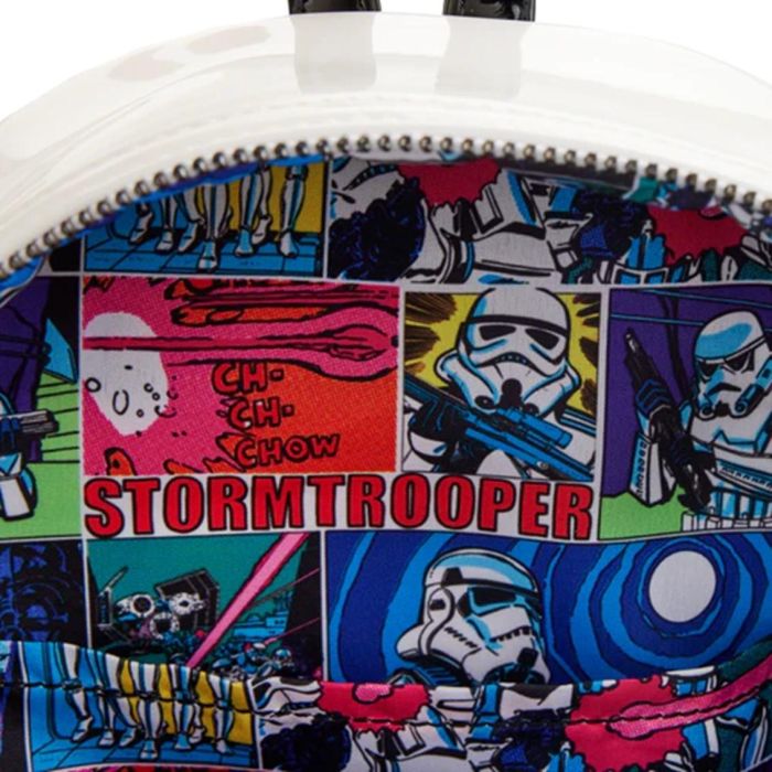 Mochila Loungefly Starwars Stormtrooper Lenticular 5 Mochila Loungefly Starwars Stormtrooper Lenticular 5