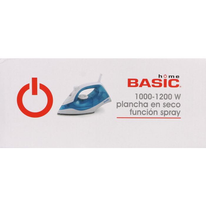 Plancha de Vapor Basic Home 1000-1200W (6 Unidades) 5 Plancha de Vapor Basic Home 1000-1200W (6 Unidades) 5
