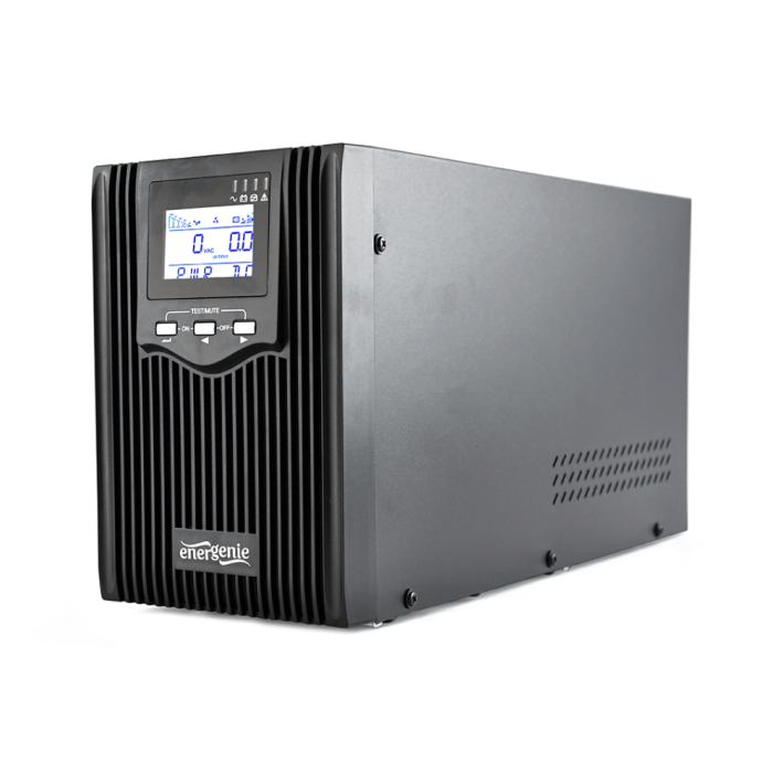 Gembird EG-UPS-PS2000-01 Sistema de Alimentación Ininterrumpida UPS Línea Interactiva 2 kVA 1600 W 4 Salidas AC Torre Negro