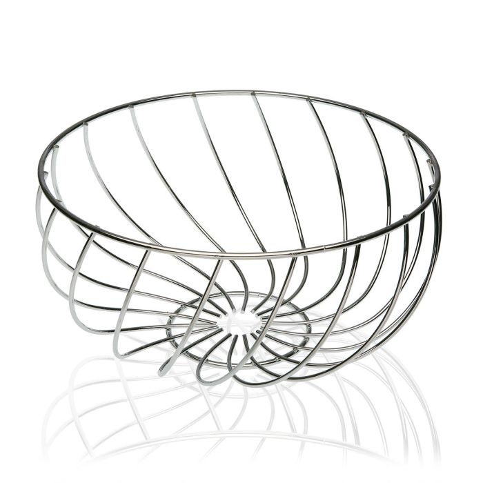 Frutero Metal Cromado Versa 28X14CM (2 Unidades) 1 Frutero Metal Cromado Versa 28X14CM (2 Unidades) 1