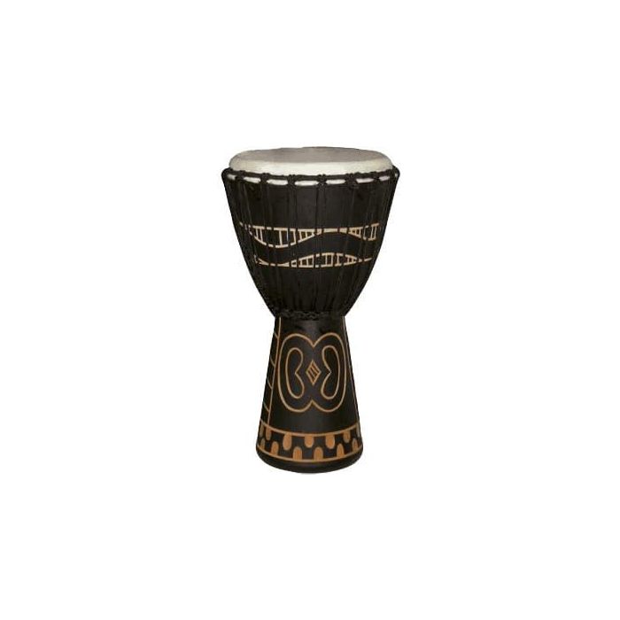 Tanga Djembe de 8 pulgadas Decorado con Motivos Africanos