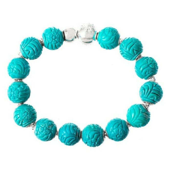 Pulsera Mujer Thomas Sabo KT0146-869-17-L16 Azul 19 cm Pulsera Mujer Thomas Sabo KT0146-869-17-L16 Azul 19 cm