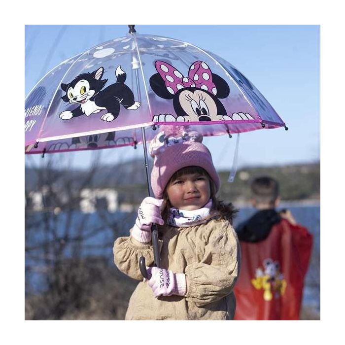 Paraguas manual burbuja minnie 45 cm 6 Paraguas manual burbuja minnie 45 cm 6
