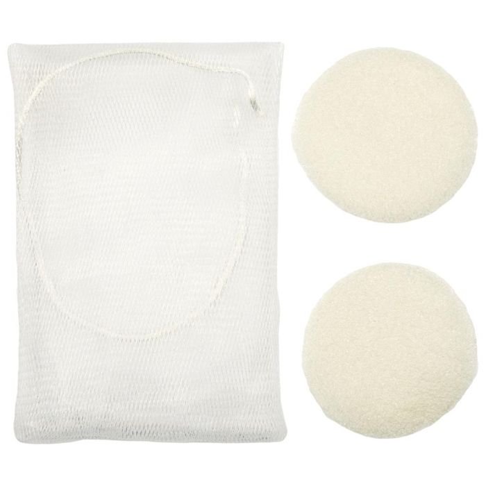 Cosmetic Club Juego de 2 Discos Desmaquillantes Reutilizables y Lavables Konjac para Todo Tipo de Piel 2 Cosmetic Club Juego de 2 Discos Desmaquillantes Reutilizables y Lavables Konjac para Todo Tipo de Piel 2