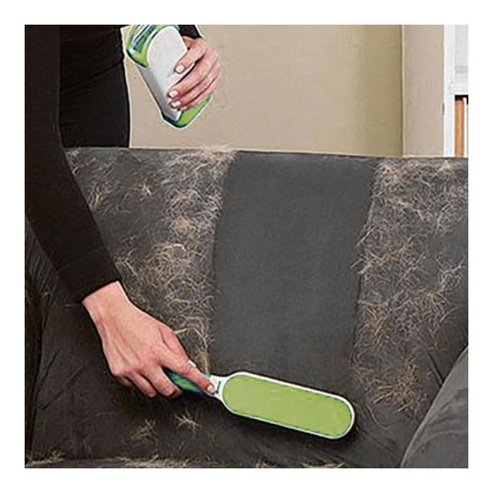 Nayeco Kit Cepillo Mágico Quitapelos Reutilizable con Base Autolimpiable Removedor de Pelusa y Pelos de Mascotas para Sofás Tapicería 7x4x33cm 3 Nayeco Kit Cepillo Mágico Quitapelos Reutilizable con Base Autolimpiable Removedor de Pelusa y Pelos de Mascotas para Sofás Tapicería 7x4x33cm 3