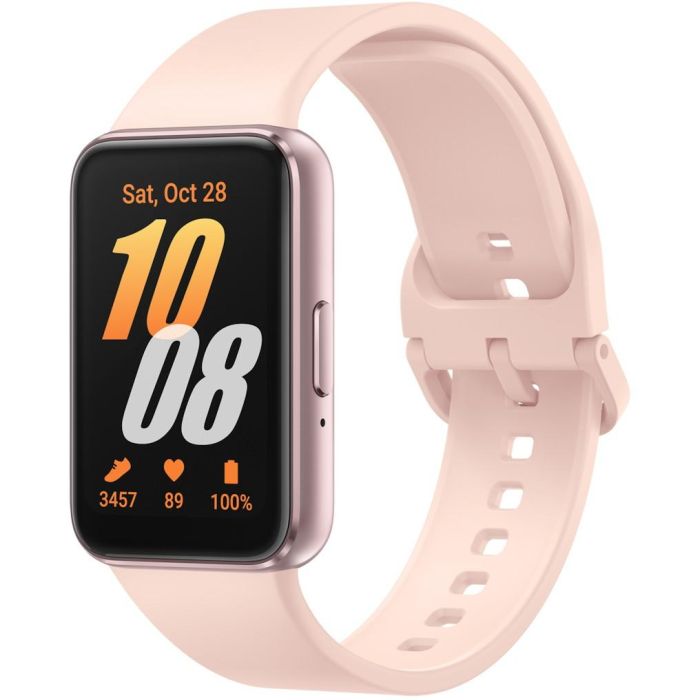 Samsung SM-R390NIDAEUB Smartband Galaxy Fit 3, Batería 13 Días, Pantalla AMOLED 1.6", Monitor Actividad y Sueño, Rosa