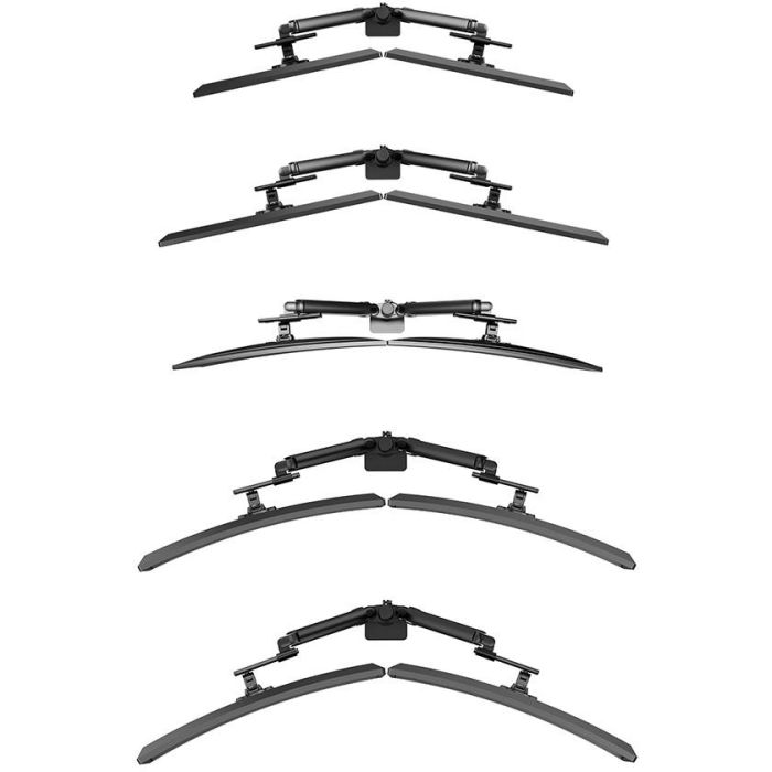 Neomounts DS65S-950BL2 Soporte de Mesa para 2 Monitores de hasta 86cm (34") y 11kg, Negro 11