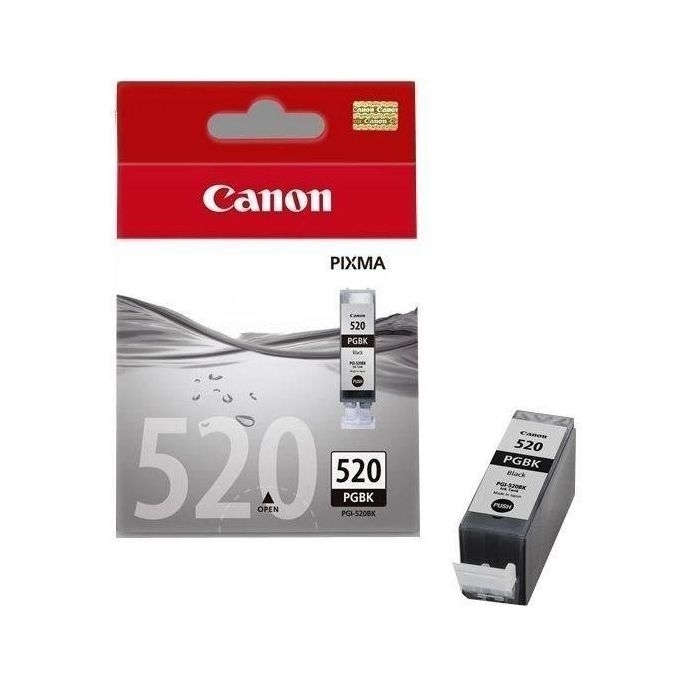 Ink-Jet Canon Pgi-520Bk Negro Pixmaip3600-4600