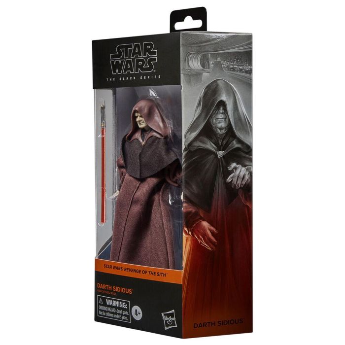 Figura Darth Sidious Revenge of the Sith Star Wars 15cm 3