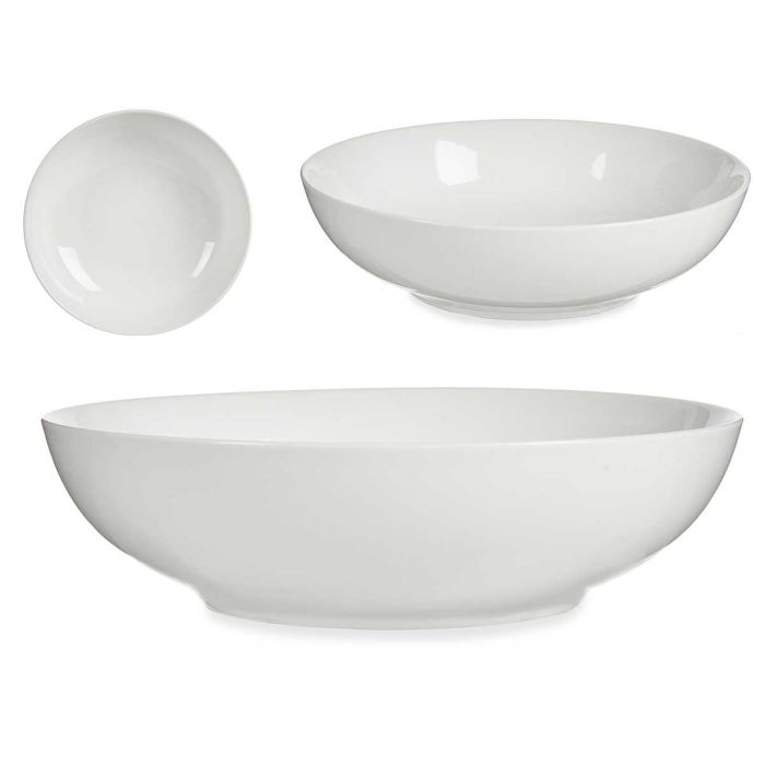 Bol Ensaladera Porcelana Redonda 32Cm Vessia (8 Unidades) Bol Ensaladera Porcelana Redonda 32Cm Vessia (8 Unidades)