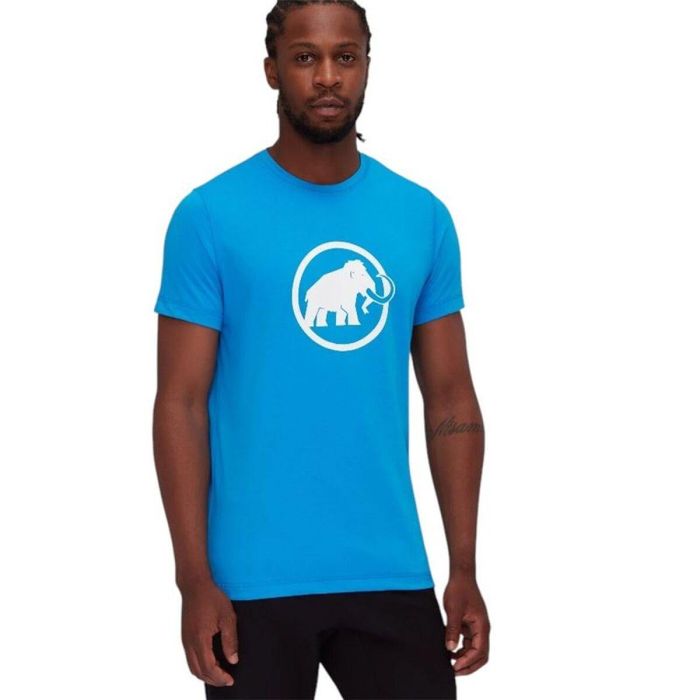 Camiseta de Manga Corta Hombre Mammut Core Añil M 3 Camiseta de Manga Corta Hombre Mammut Core Añil M 3