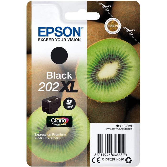 EPSON Singlepack Black 202XL Claria Premium Ink 0 EPSON Singlepack Black 202XL Claria Premium Ink 0