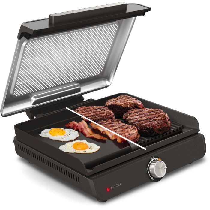 Ninja GR101EU Parrilla y Plancha de Interior Sizzle, Antiadherente, Gran Capacidad, Sin Humo, Temperatura Controlada hasta 260°C 9 Ninja GR101EU Parrilla y Plancha de Interior Sizzle, Antiadherente, Gran Capacidad, Sin Humo, Temperatura Controlada hasta 260°C 9