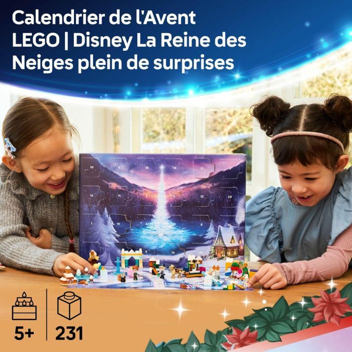 Lego Calendario de Adviento 2025 de Disney Frozen 43273 - Juguetes para Niños de 5 Años 15