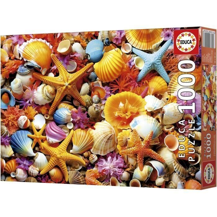 Educa EDU1747759405889 Puzzle Collage de Conchas 1000 Piezas 68x48 cm a partir de 12 Años 2 Educa EDU1747759405889 Puzzle Collage de Conchas 1000 Piezas 68x48 cm a partir de 12 Años 2