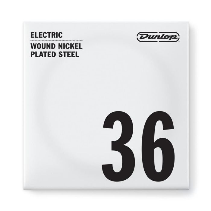 Dunlop 036 Cuerda Eléctrica Nickel Entorchada para Guitarra Eléctrica