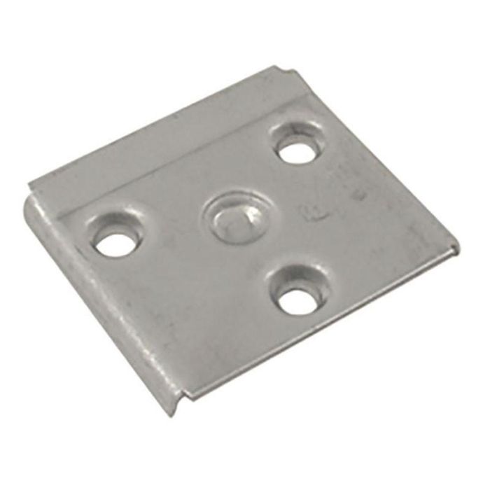 Herrajes Alk Placa Colgador Mueble Copla 54x50 Zincado, Pack de 500 Unidades